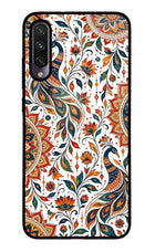 White Mayura Mi A3 Glass Case