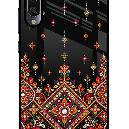 Noir Mehfil Mi A3 Glass Case