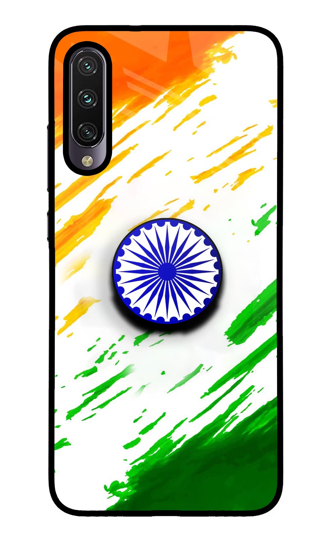 Indian Flag Ashoka Chakra Mi A3 Pop Case by Casekaro