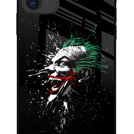 Joker iPhone 11 Glass Case Back Cover by Casekaro