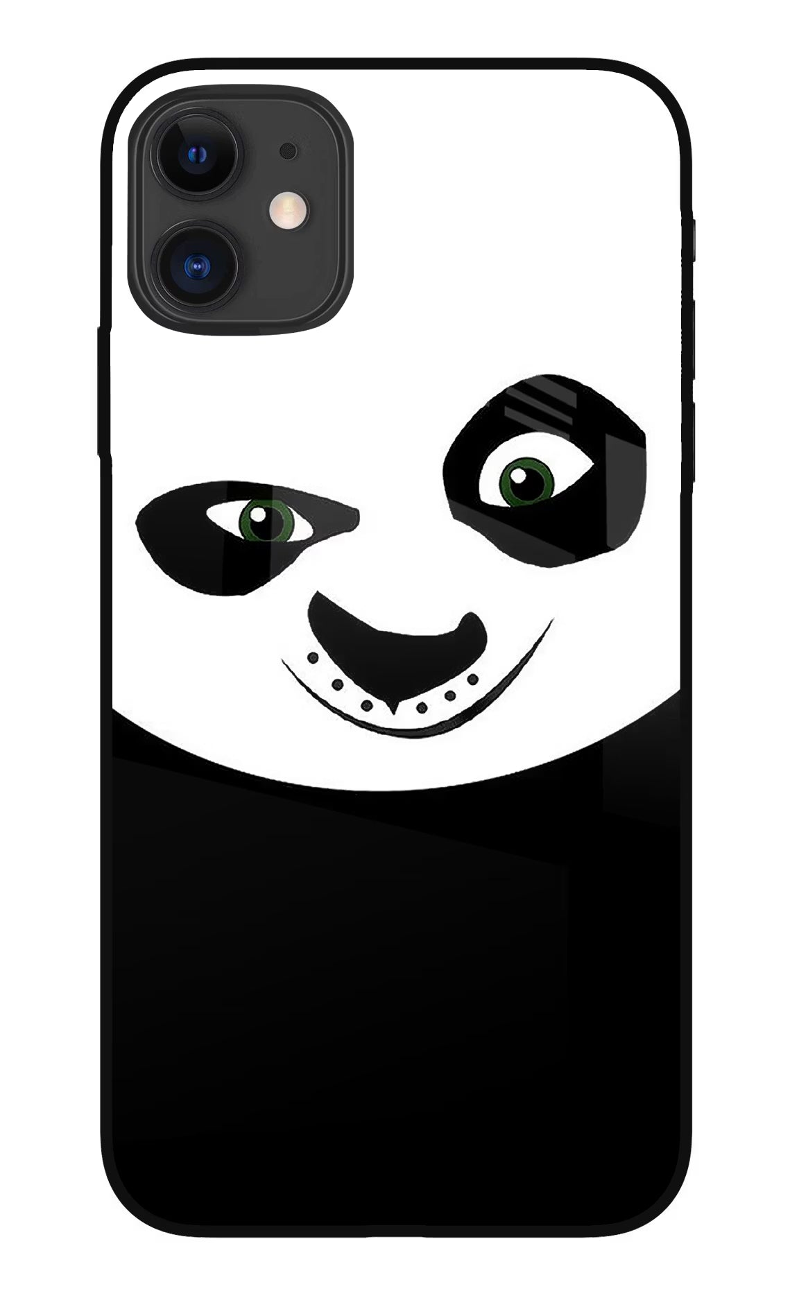 Panda iPhone 11 Glass Case Back Cover by Casekaro