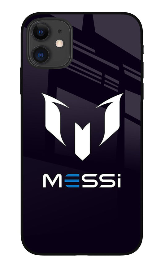Messi Logo iPhone 11 Glass Case