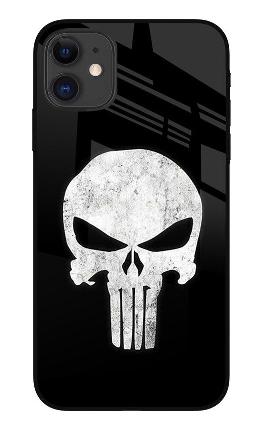 Punisher Skull iPhone 11 Glass Case