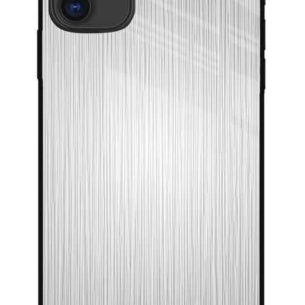 Wooden Grey Texture iPhone 11 Glass Case