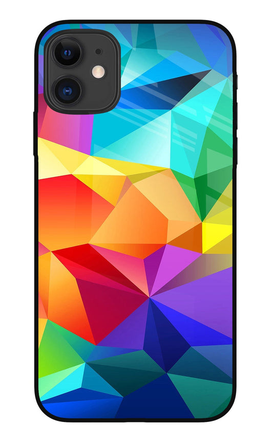 Abstract Pattern iPhone 11 Glass Case