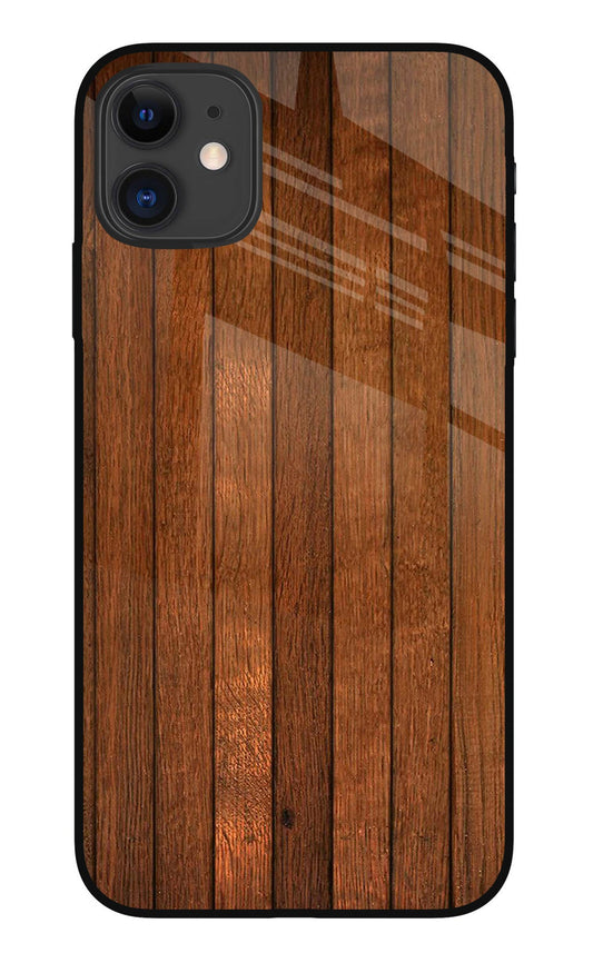 Wooden Artwork Bands iPhone 11 Glass Case