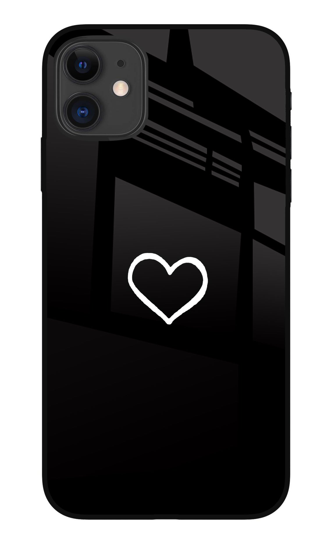 Heart iPhone 11 Glass Case