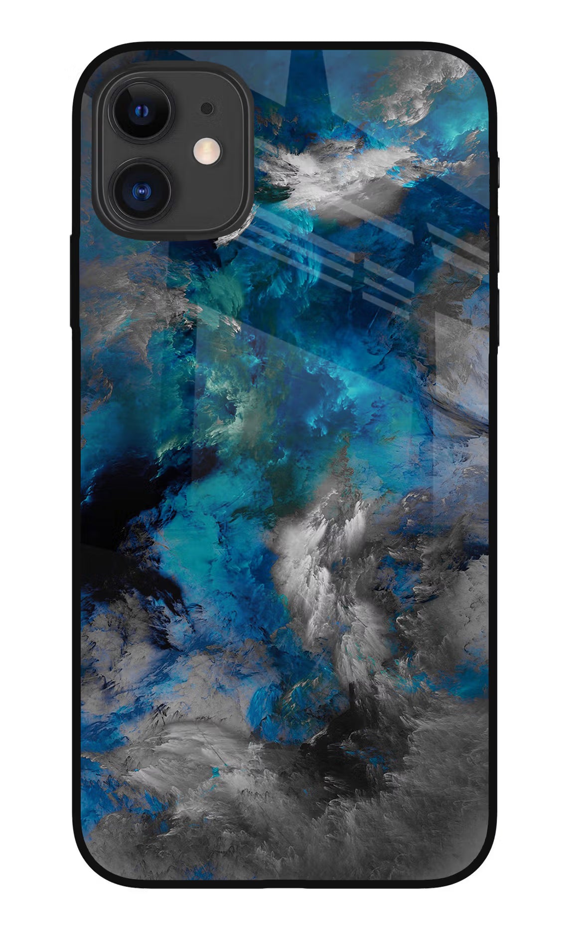 Artwork iPhone 11 Glass Case Back Cover by Casekaro