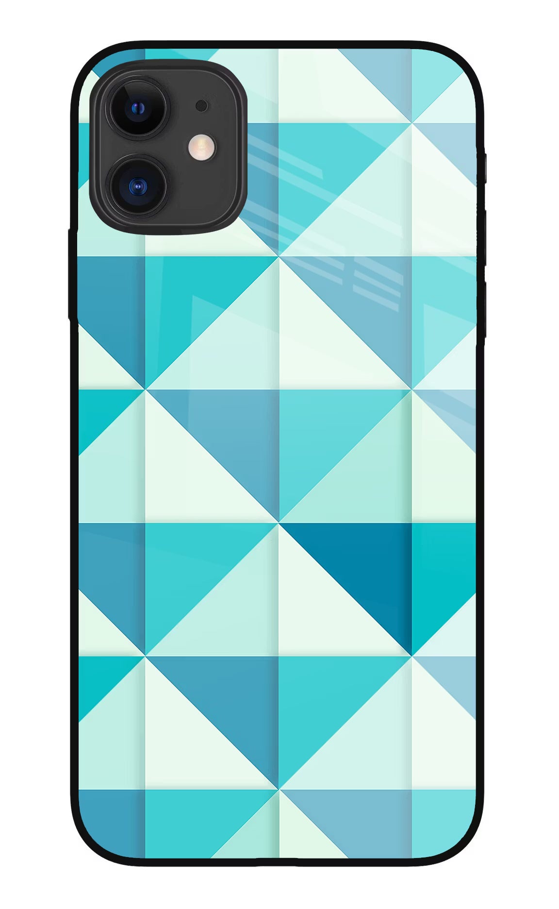 Abstract iPhone 11 Glass Case Back Cover by Casekaro