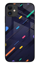 Abstract Design iPhone 11 Glass Case