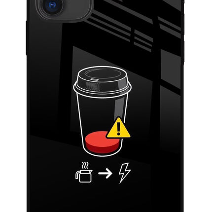 Coffee iPhone 11 Glass Case Back Cover by Casekaro