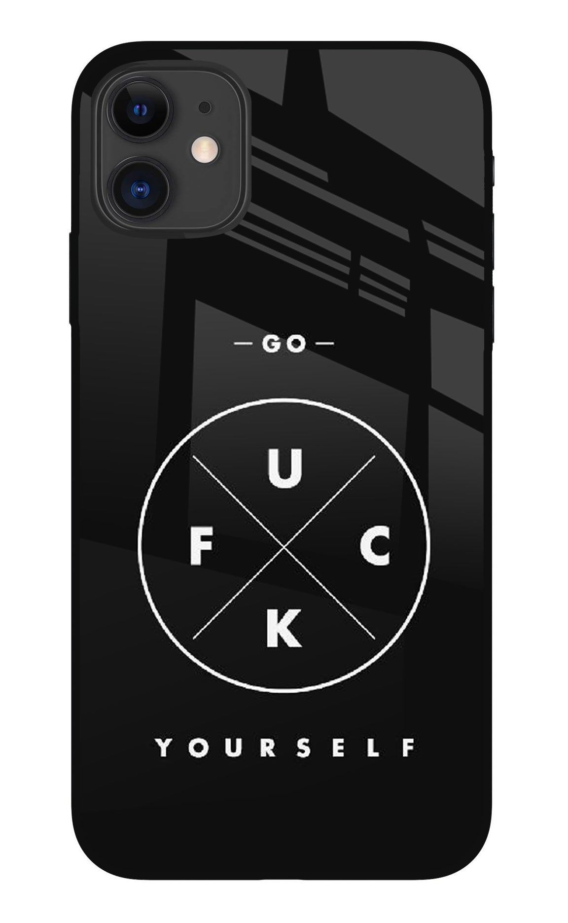 Go Fuck Yourself iPhone 11 Glass Case