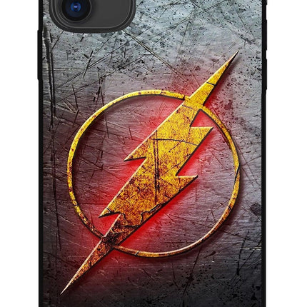 Flash iPhone 11 Glass Case Back Cover by Casekaro