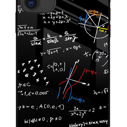 Mathematics Formula iPhone 11 Glass Case Back Cover by Casekaro