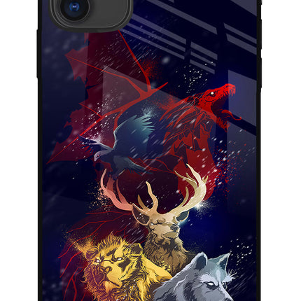 Game Of Thrones iPhone 11 Glass Case Back Cover by Casekaro