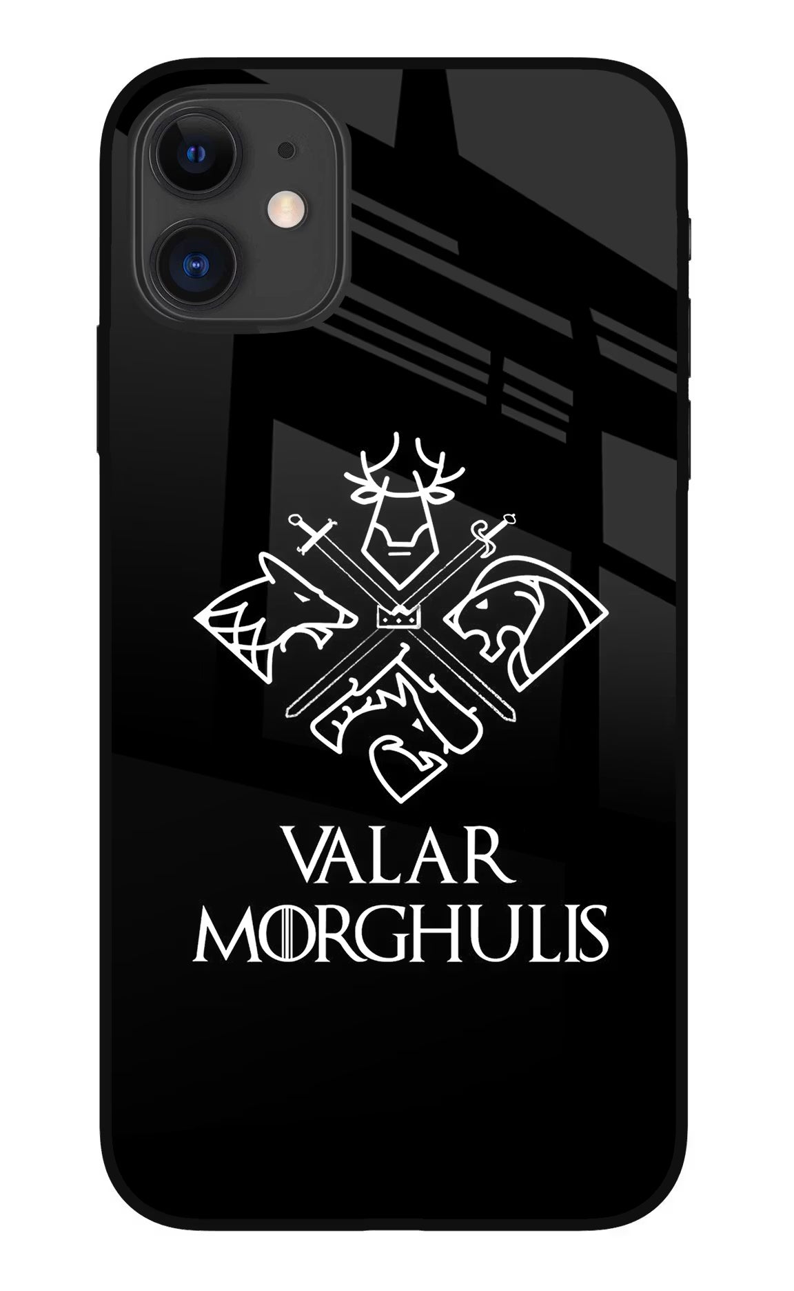 Valar Morghulis | Game Of Thrones iPhone 11 Glass Case Back Cover by Casekaro