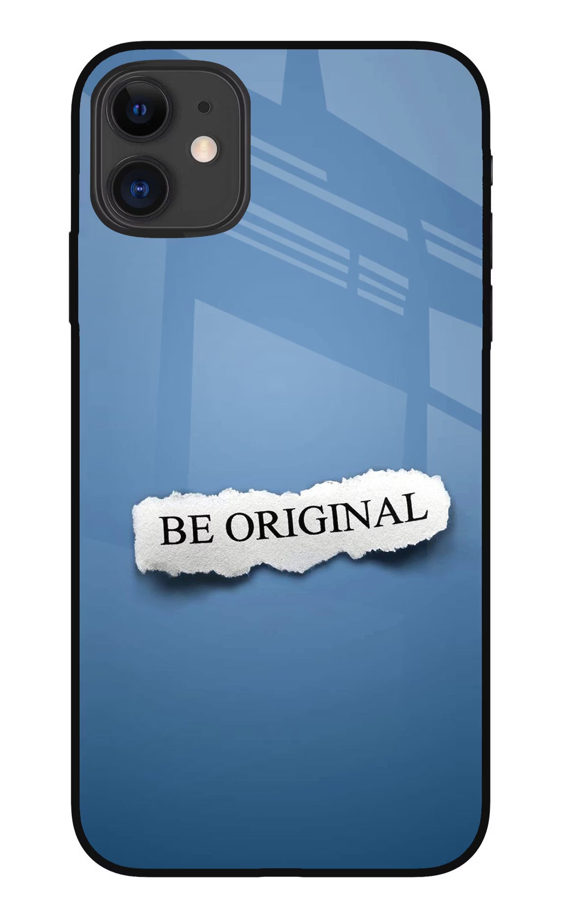 Be Original iPhone 11 Glass Case Back Cover by Casekaro