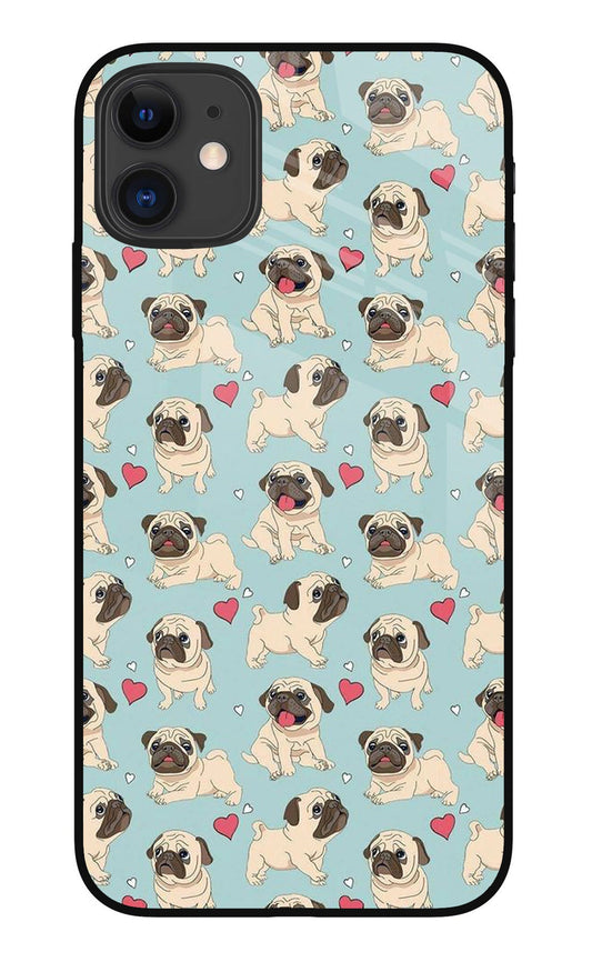 Pug Dog iPhone 11 Glass Case