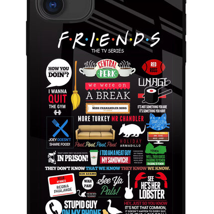 FRIENDS iPhone 11 Glass Case