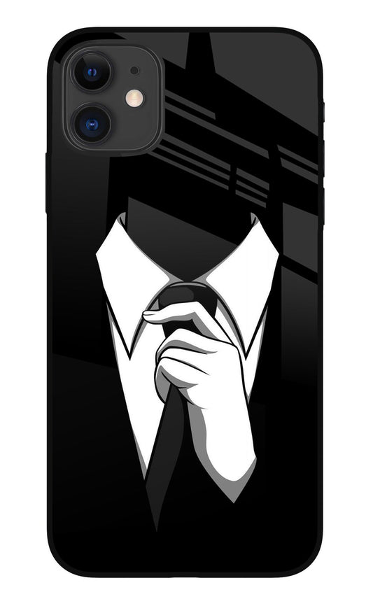 Black Tie iPhone 11 Glass Case