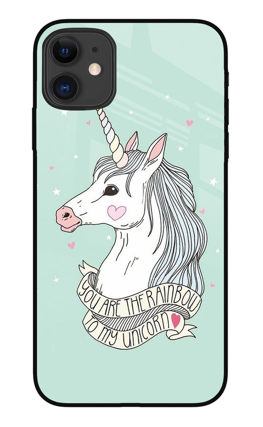 Unicorn Wallpaper iPhone 11 Glass Case