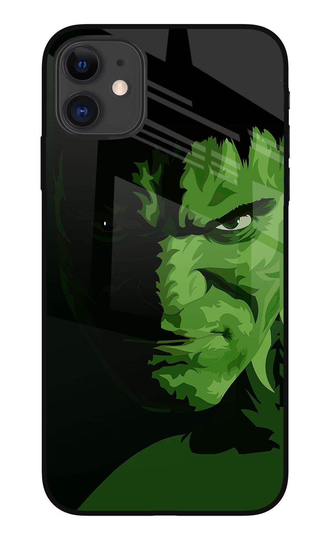 HULK iPhone 11 Glass Case Back Cover by Casekaro