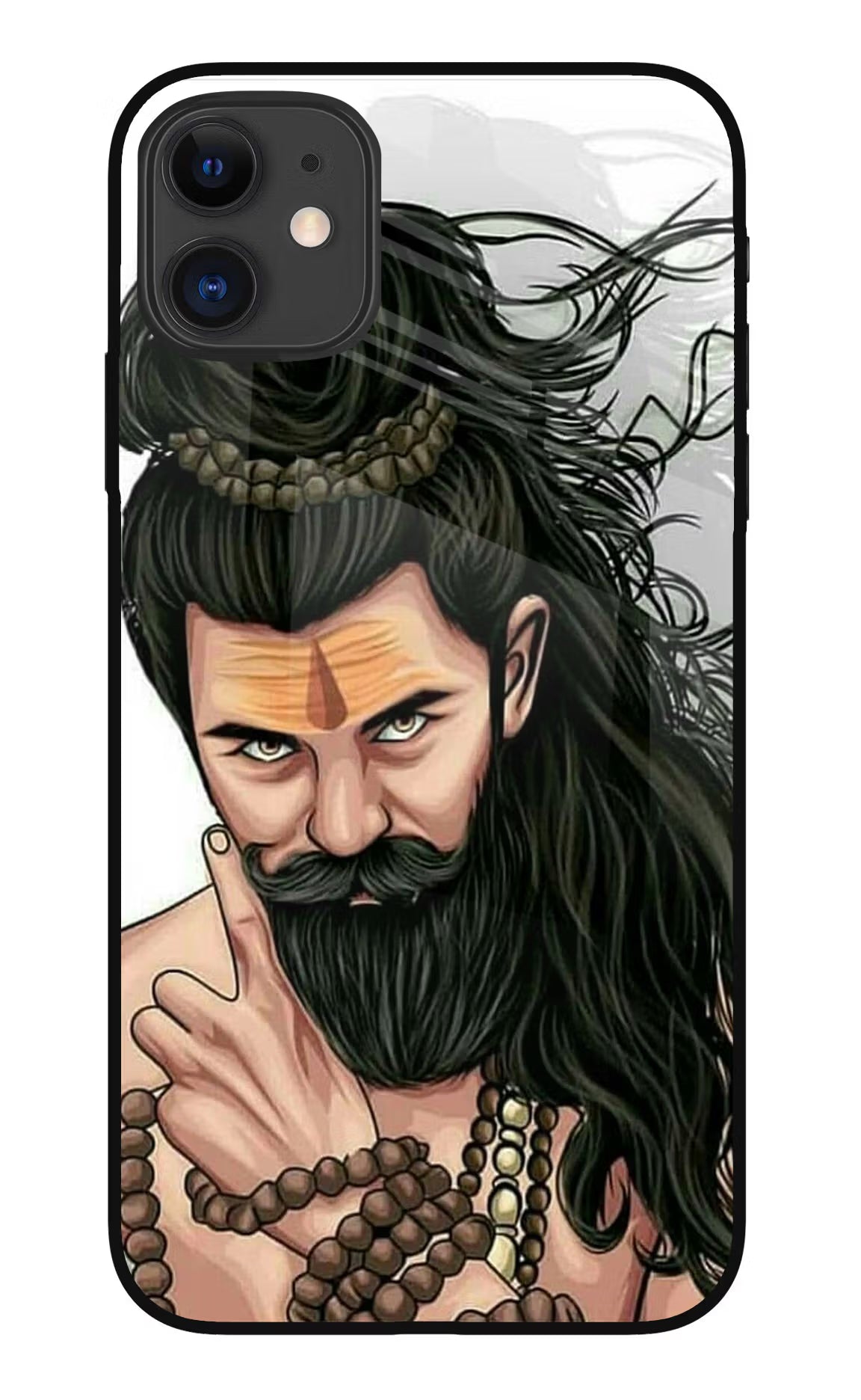 Mahadev iPhone 11 Glass Case Back Cover by Casekaro