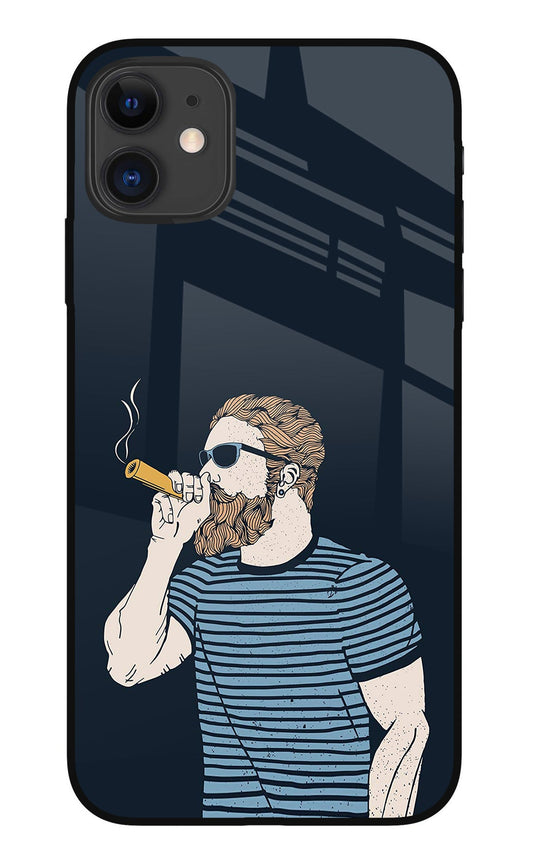 Smoking iPhone 11 Glass Case