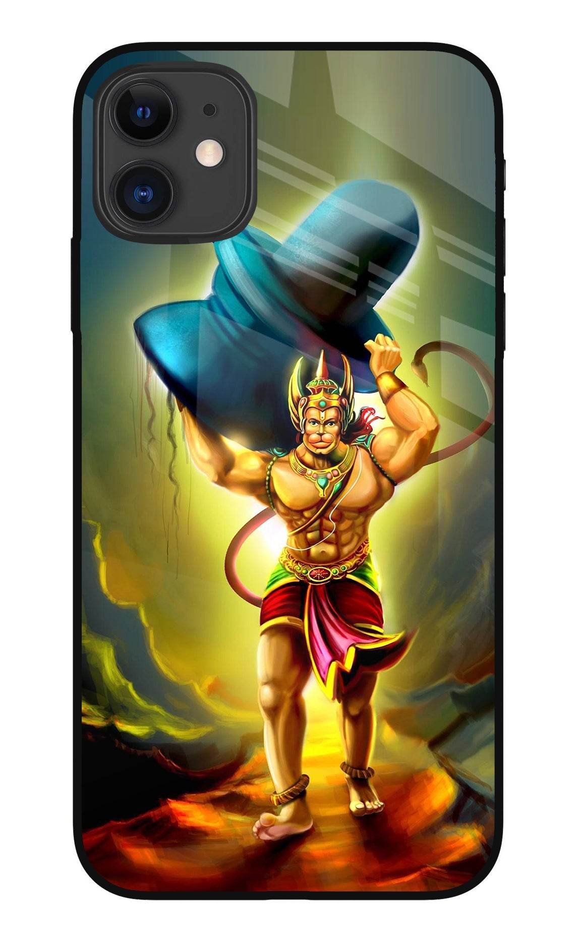 Lord Hanuman iPhone 11 Glass Case