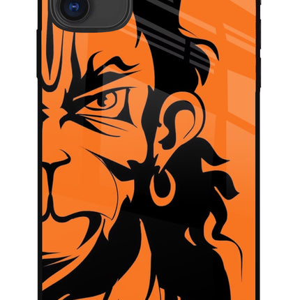Hanuman iPhone 11 Glass Case Back Cover by Casekaro