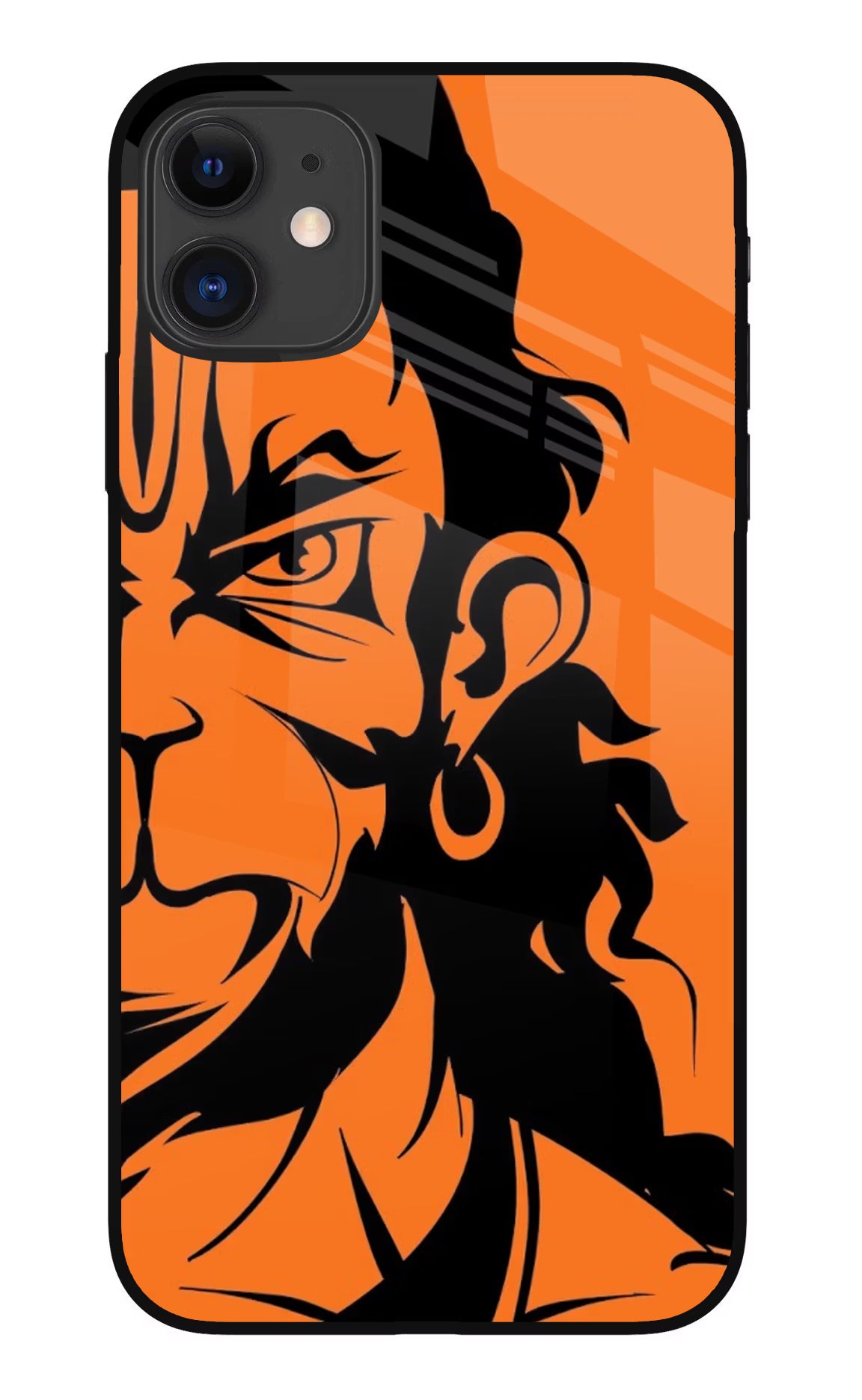 Hanuman iPhone 11 Glass Case Back Cover by Casekaro
