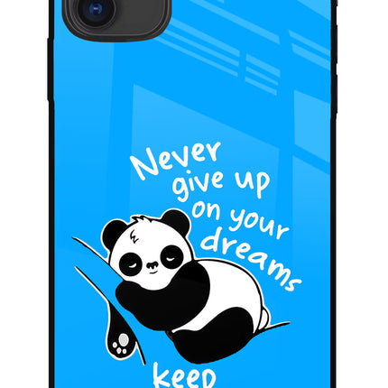 Keep Sleeping iPhone 11 Glass Case Back Cover by Casekaro