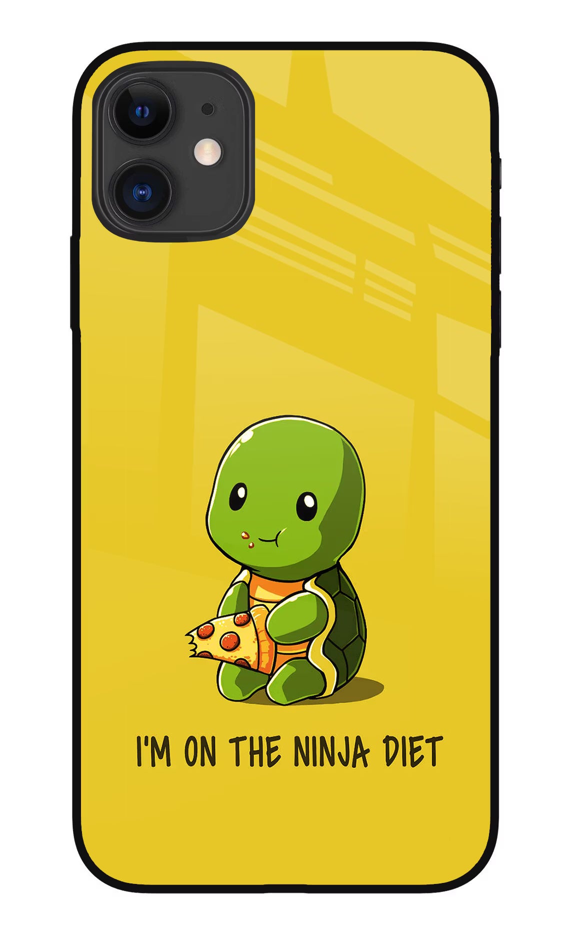 I'm on Ninja Diet iPhone 11 Glass Case Back Cover by Casekaro