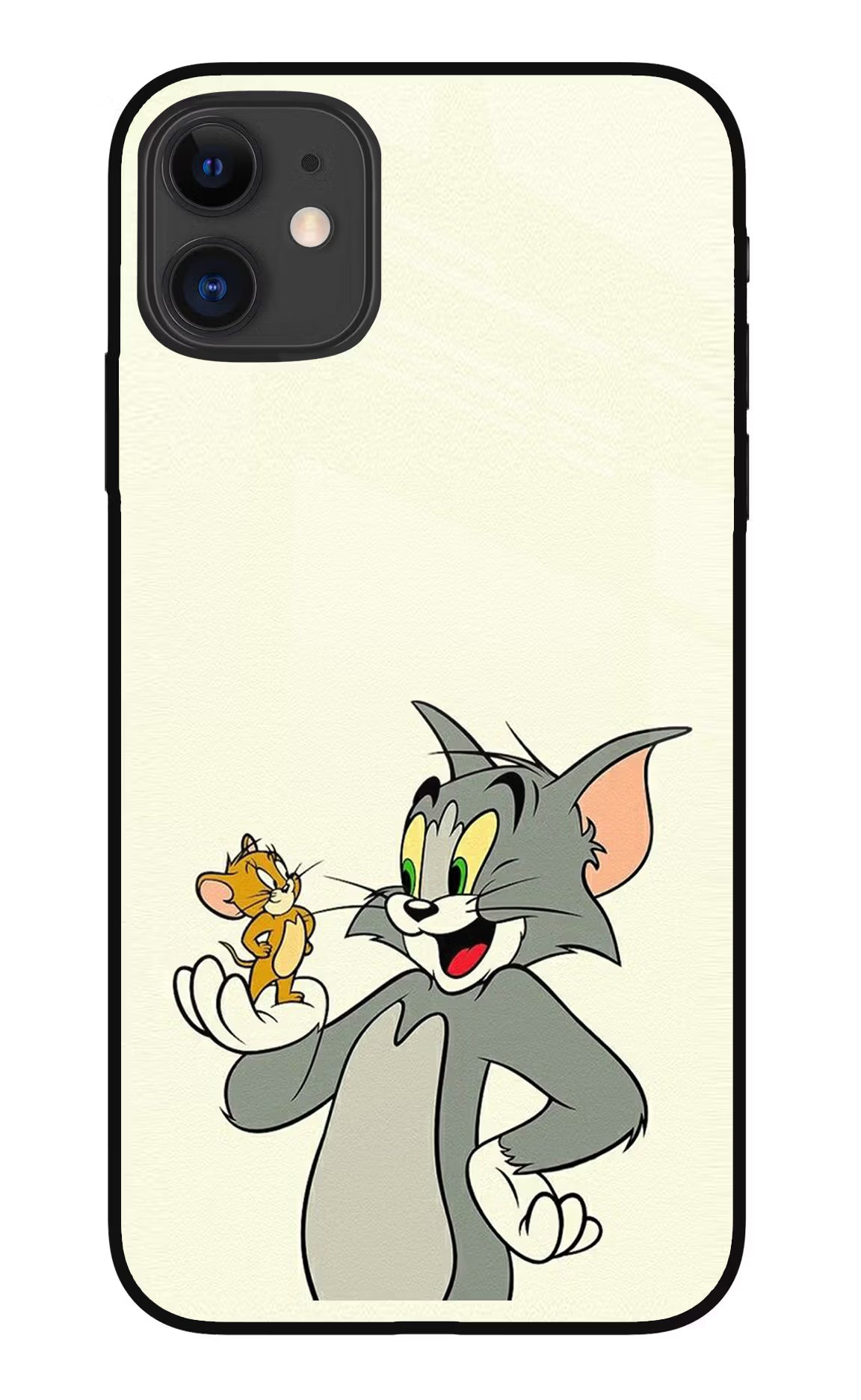 Tom & Jerry iPhone 11 Glass Case Back Cover by Casekaro
