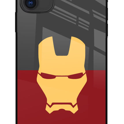 Ironman iPhone 11 Glass Case Back Cover by Casekaro