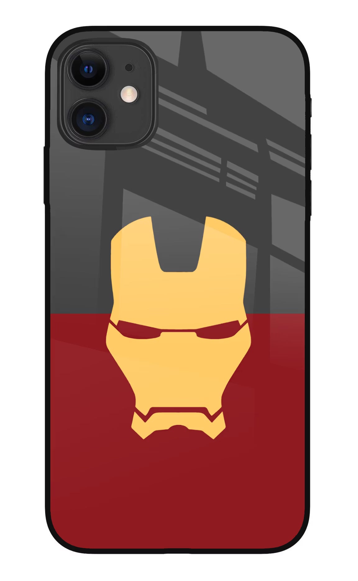 Ironman iPhone 11 Glass Case Back Cover by Casekaro