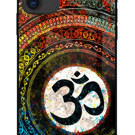 Om Cultural iPhone 11 Glass Case