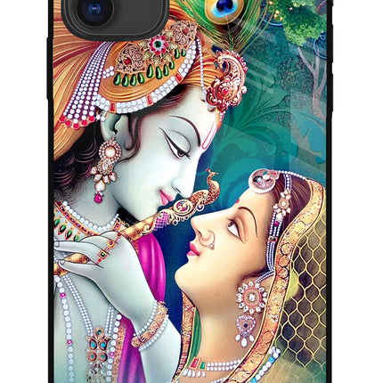 Lord Radha Krishna iPhone 11 Glass Case