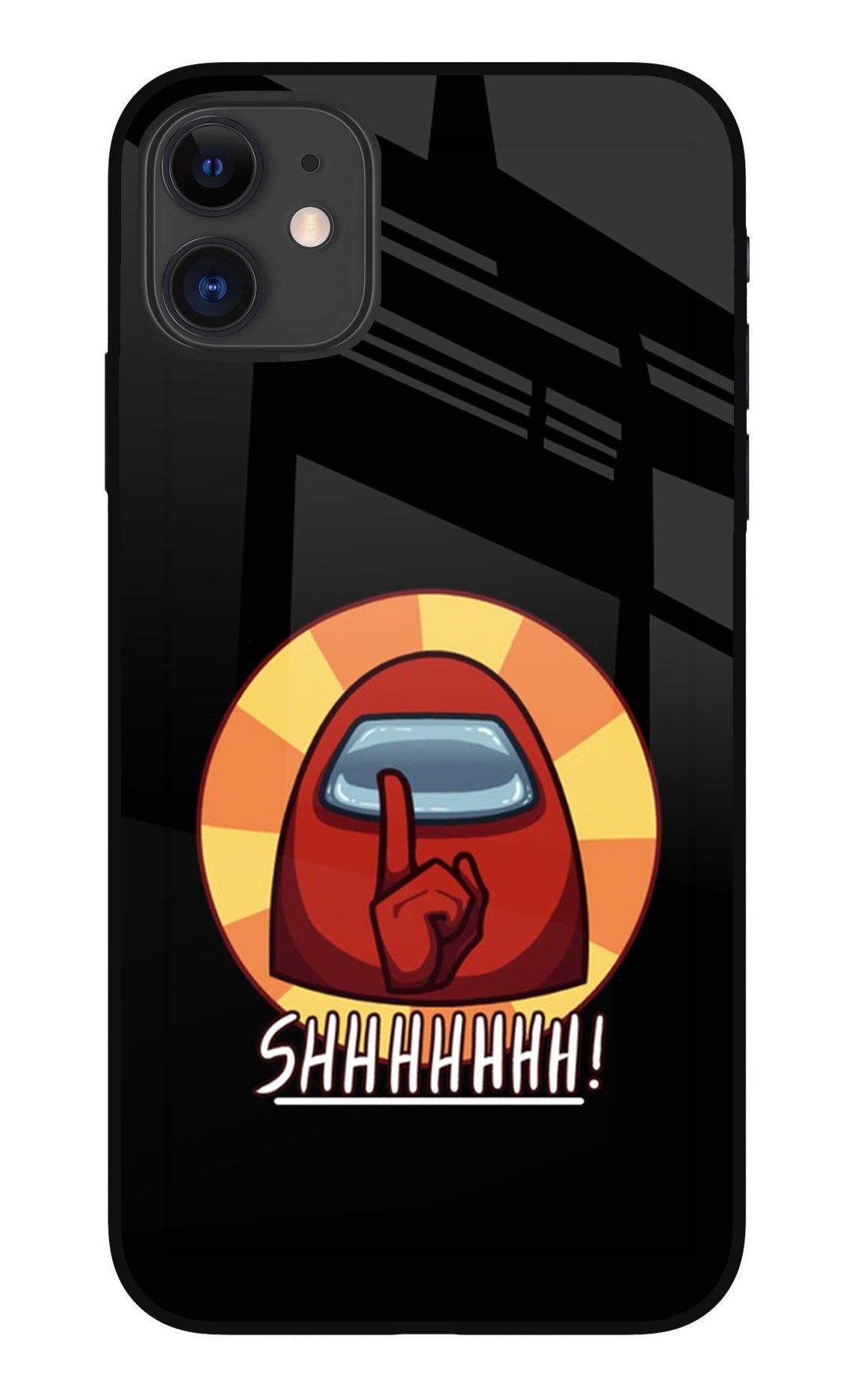 Among Us Shhh! iPhone 11 Back Cover