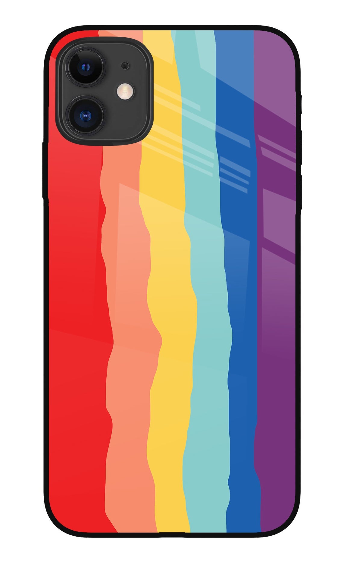 Rainbow iPhone 11 Glass Case