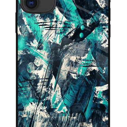 Artwork iPhone 11 Glass Case Back Cover by Casekaro