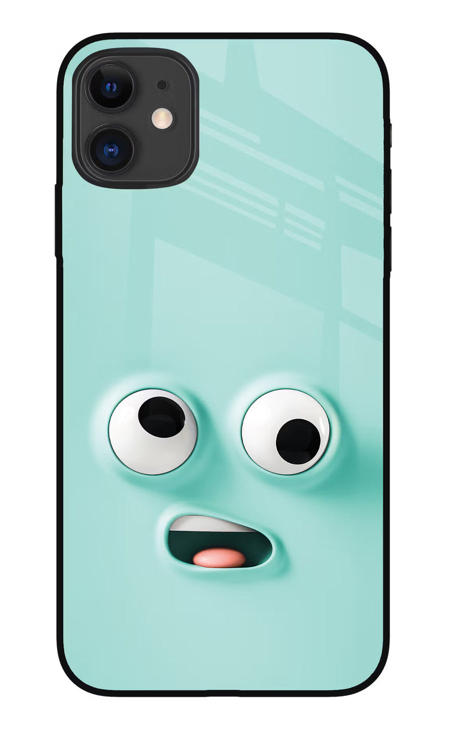 Funny Cartoon iPhone 11 Back Cover, Metal case