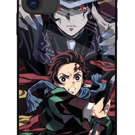 Demon Slayer iPhone 11 Glass Case Back Cover by Casekaro