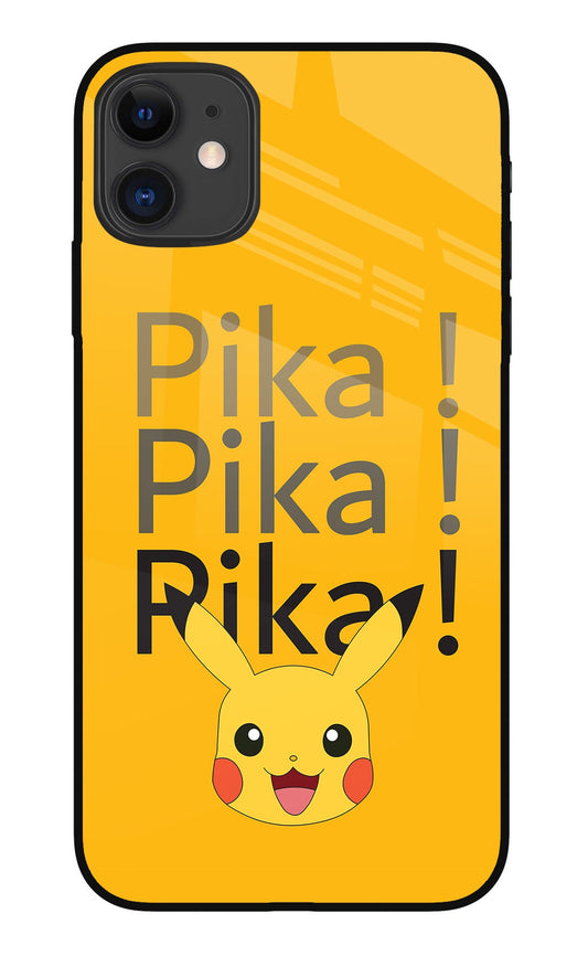 Pika Pika iPhone 11 Glass Case