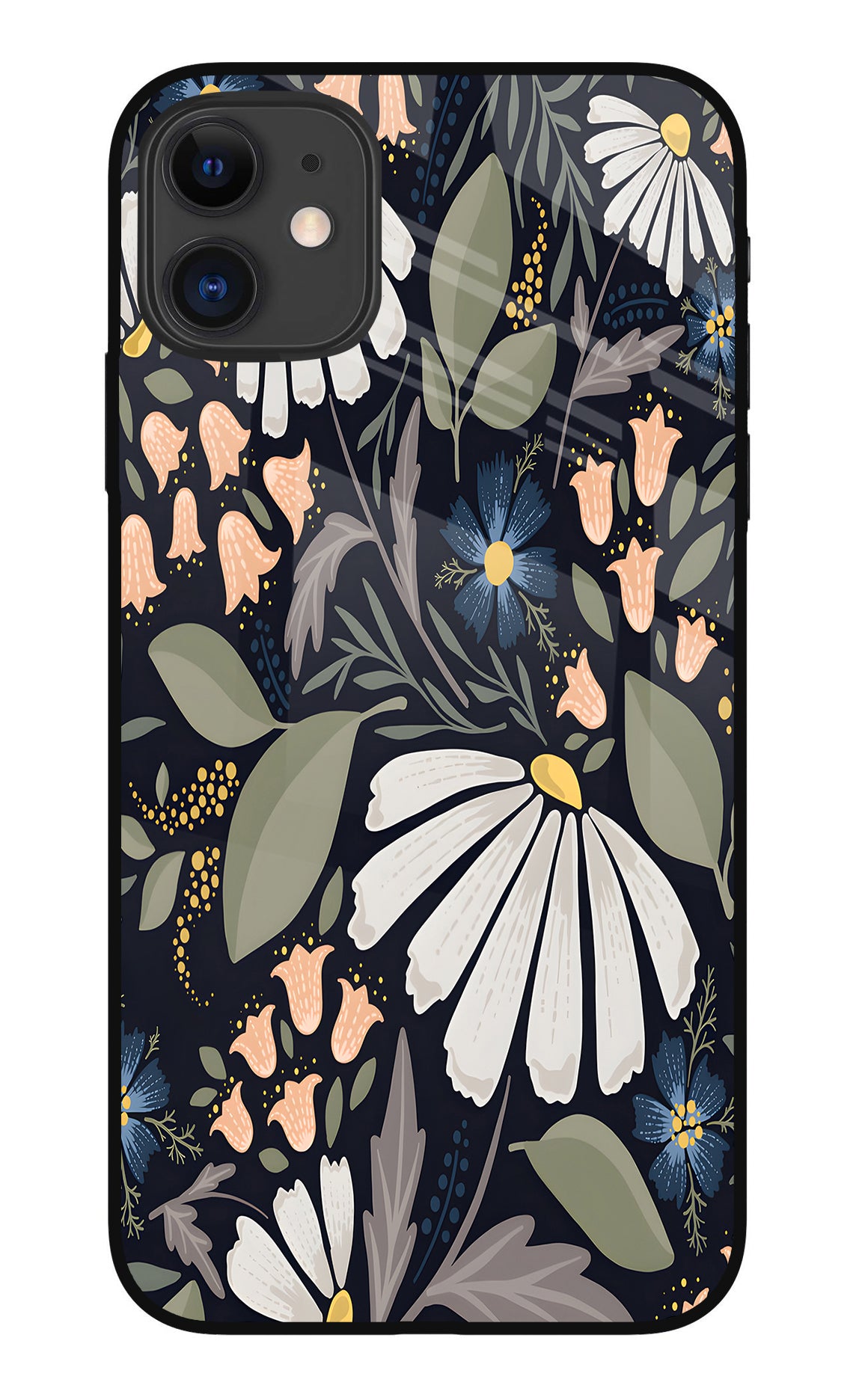 Flowers Art iPhone 11 Back Cover