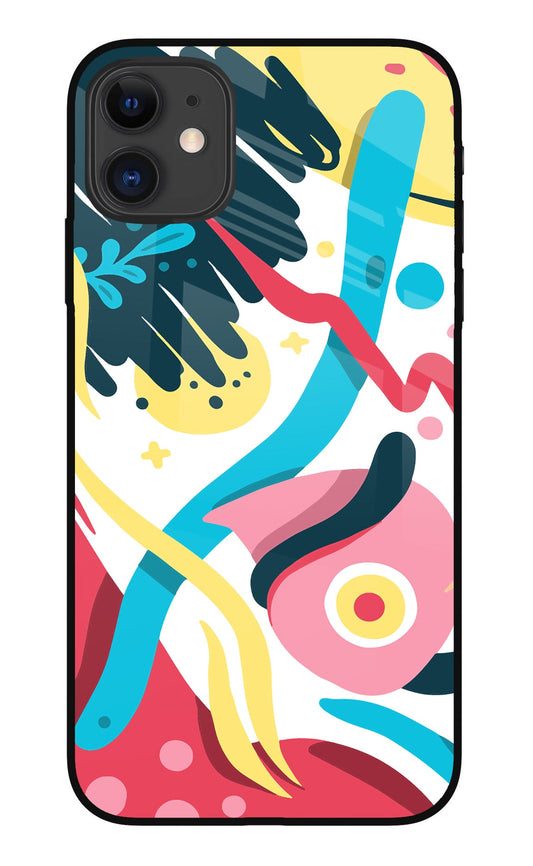 Trippy iPhone 11 Glass Case