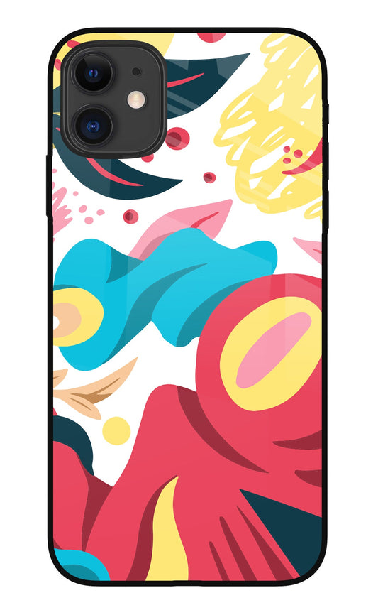 Trippy Art iPhone 11 Glass Case