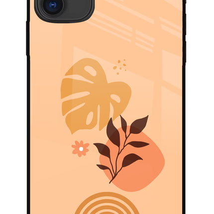 Bohemian Art iPhone 11 Glass Case Back Cover by Casekaro