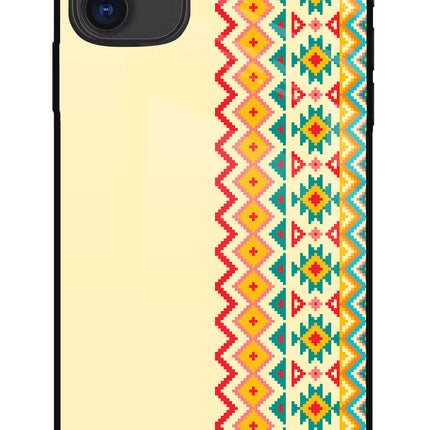 Ethnic Seamless iPhone 11 Glass Case