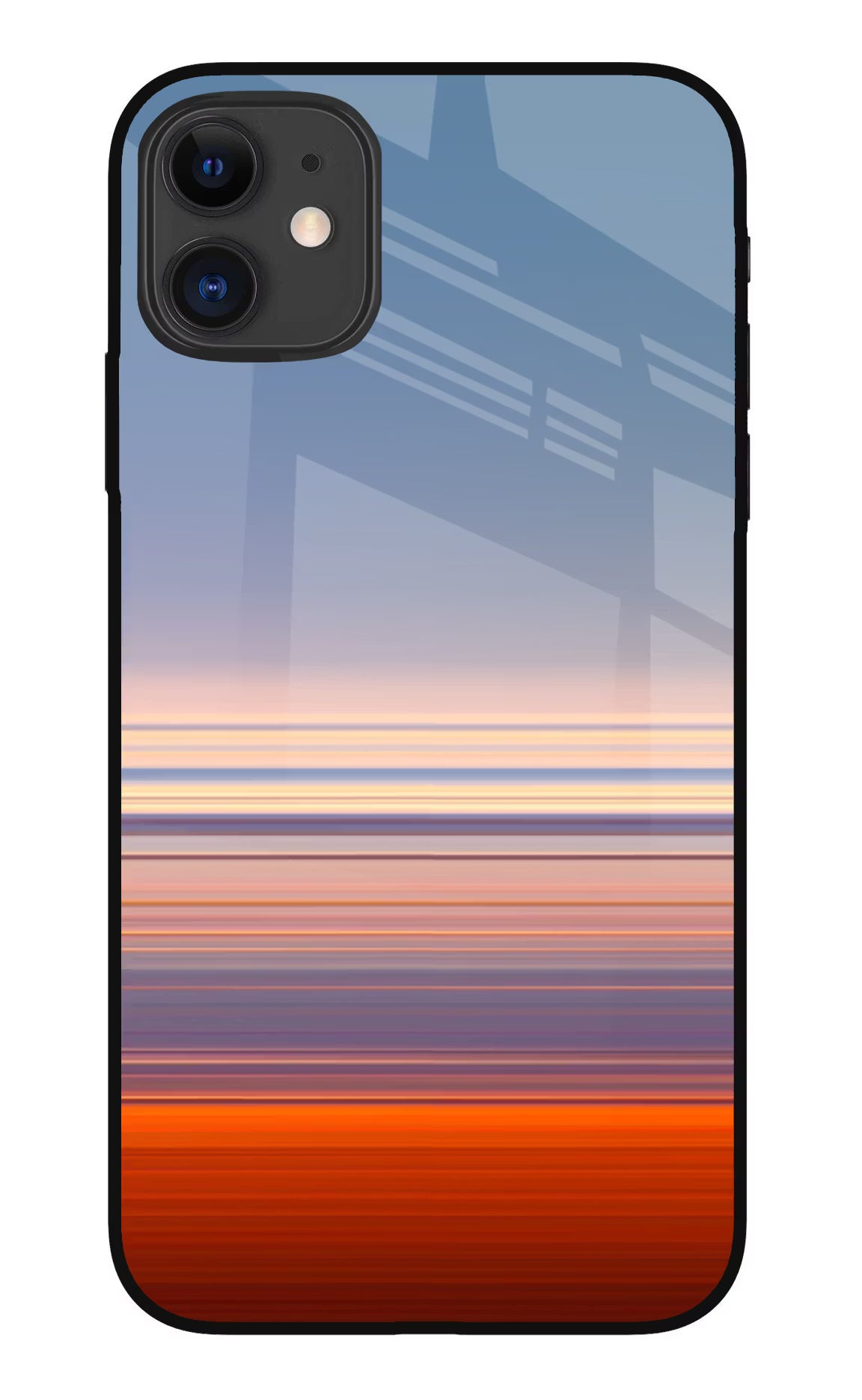 Morning Colors iPhone 11 Glass Case Back Cover by Casekaro